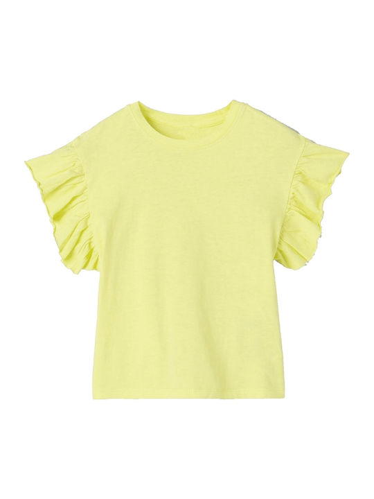 Kids' Shirt Short Sleeve Lemon