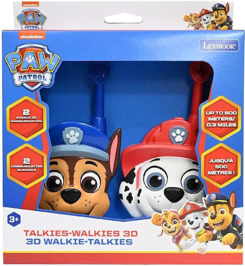 Lexibook Παιδικά Walkie Talkies Paw Patrol για 3+ Ετών