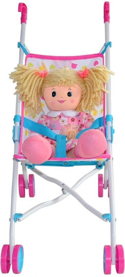 Milly Mally Doll Pushchair For Ages 3+