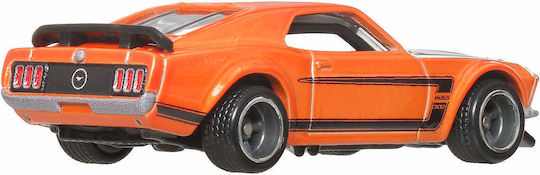 Hot Wheels Premium Ford Mustang Αυτοκινητάκι Boulevard '69 Ford Mustang Boss 302 1:64 για 3+ Ετών