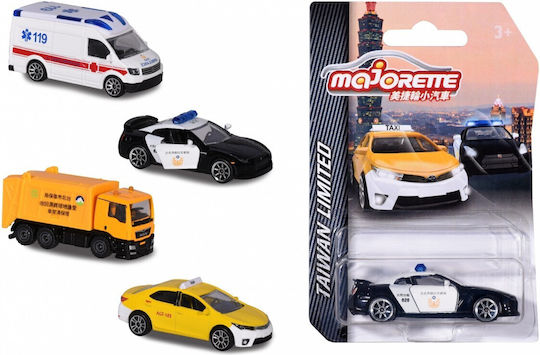 Majorette City Vehicles 7.5cm (6 Designs) Truck 1:64 For 3+ Years (Various Designs) 1pc