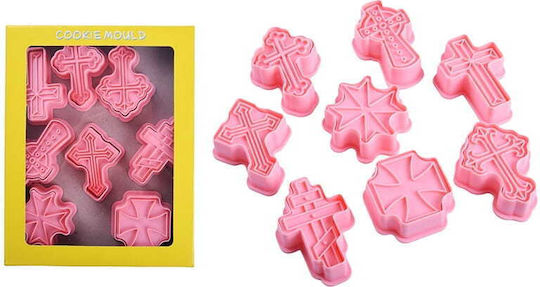 Decorațiuni Pentru Fursecuri Stamp Cutters Crosses Cross 8 Bucăți
