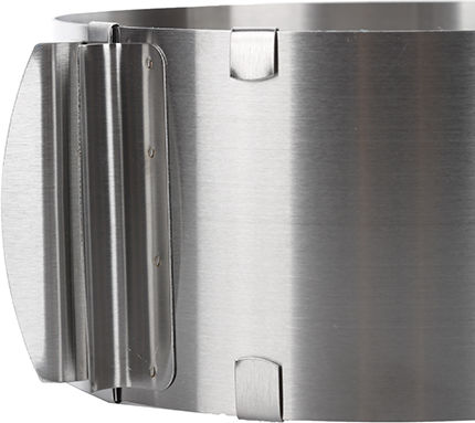 ArteLibre Verstellbar Ringe Rund Metall 2Stück