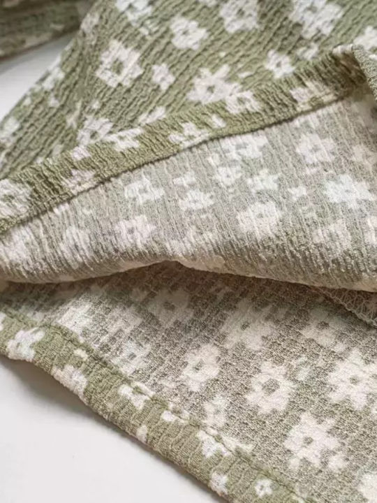 Kids' Set with Shorts Summer 2pcs Olive