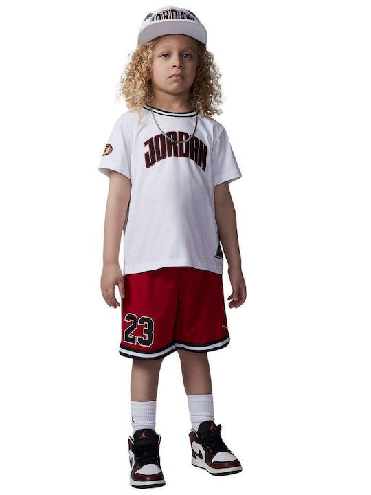 Kids' Set with Shorts Summer 2pcs Red