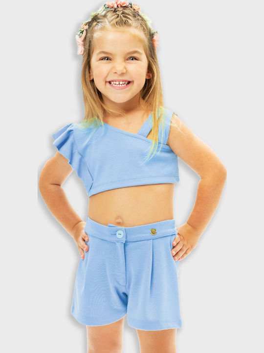 Kids' Set with Shorts Summer 2pcs Vanilla