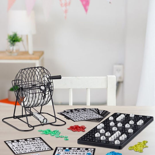 Joc de Societate Bingo pentru 2-5 Jucători 3+ Ani Relaxdays