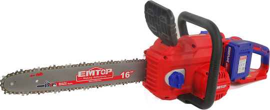 Emtop Fierăstrău cu acumulator 2x4Ah 40V cu lamă 40cm