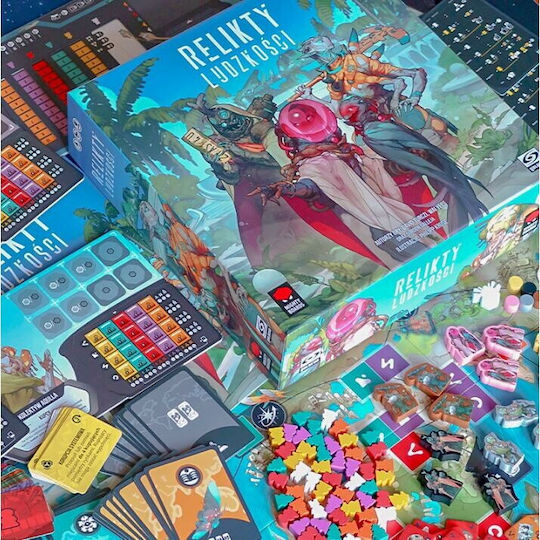 Board Game Relics of Humanity for 2-4 Players 12+ Years Old (PL) Galakta