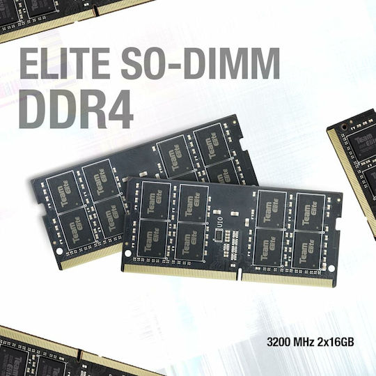 TeamGroup Elite 8GB DDR4 RAM cu Viteză 3200 pentru Laptop