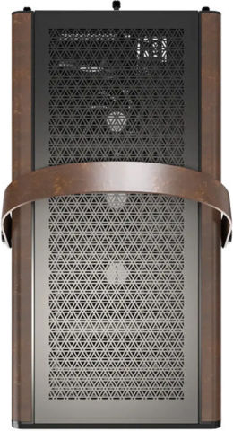 Montech Heritage PRO Gaming Mini-Turm Computergehäuse mit Seitenfenster Schwarz
