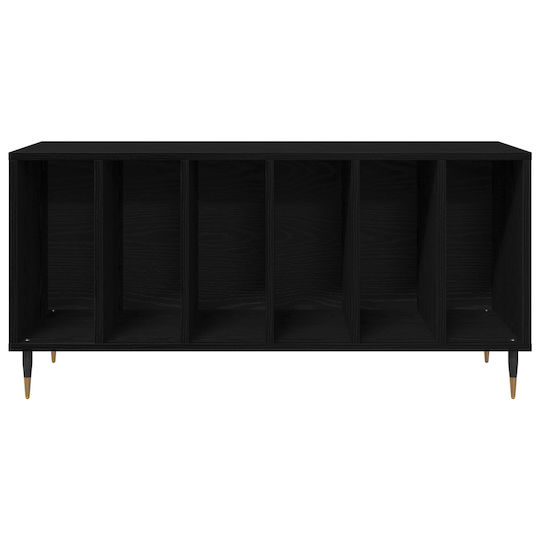 vidaXL Records Hi-Fi Furniture Black 38x100x48cm