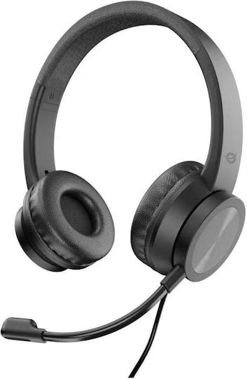 Conceptronic On Ear Multimedia Ακουστικά με μικρόφωνο και σύνδεση USB-C POLONA05BC