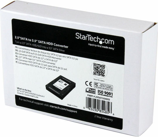StarTech Θήκη για Σκληρό Δίσκο 2.5" SATA III με σύνδεση SATA