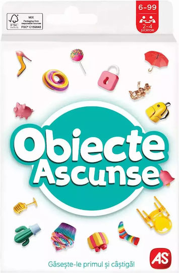 Joc de Societate Hidden Objects pentru 2-4 Jucători 6+ Ani AS