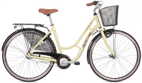 Ideal Citylife Lds 28" 2025 Bej Bicicletă de Oras cu Viteze