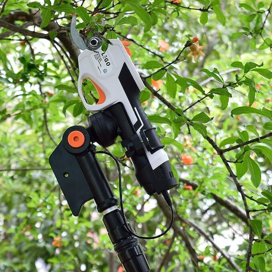 Foarfecă Electrică de Grădină Mâner Telescopic 190 Cm Acumulator 7.2 V 1500 mAh 1.9 Kg Diametru Maxim 13 Mm Foarfecă de Grădină Pentru Trandafiri și Pomii Fructiferi