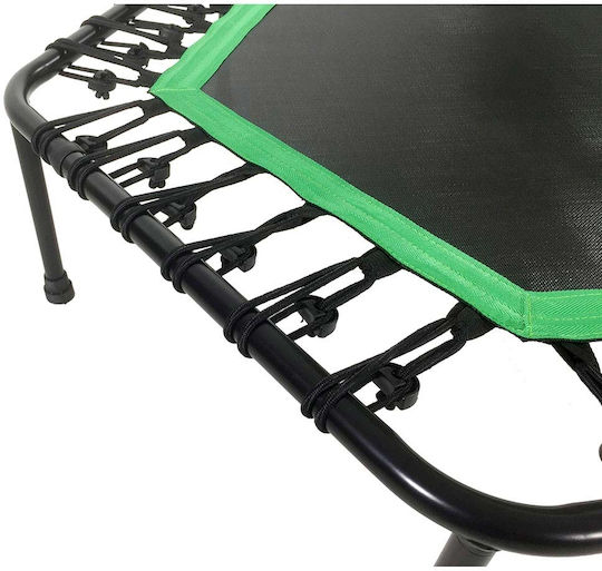 Tunturi Trampolin Gymnastik Durchmesser 84cm 126x122cm mit Handgriff