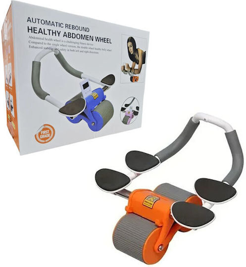 Abdominal Exercise Wheel – Automatic Rebound Healthy Abdomen Wheel Orange