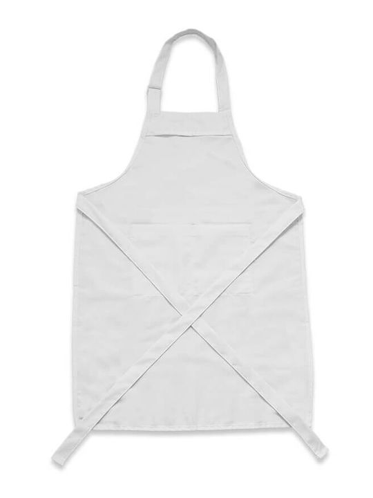 Koupakoupa Bombardiro Crocodilo Ποδιά Κουζίνας Λευκή 22x40cm KP_30865_apron-bbq-adult