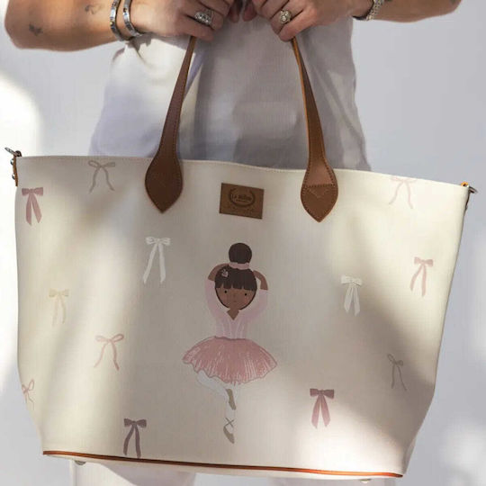 La Millou Tasche Kinderwagen Ecru