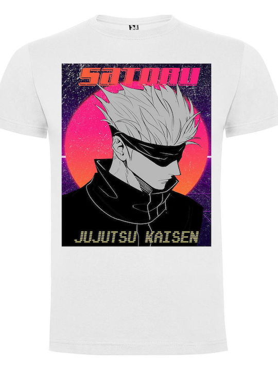 Tricou Satoru din Jujutsu Kaisen