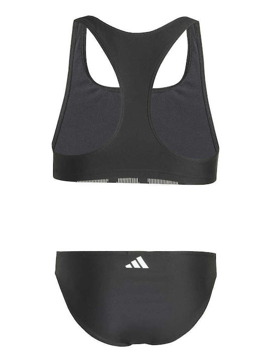 adidas Big Logo Kids Swimwear Bikini Black