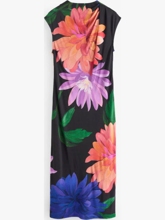 Midi Damenkleid für Hochzeit - Taufe Schwarz