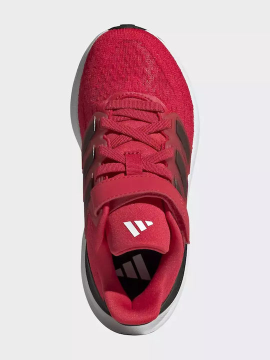 Ultrarun 5 El C Kids Sports Shoes Running with Hoop & Loop Closure Red