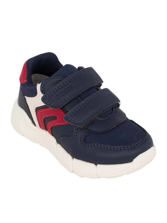 B Flexyper Παιδικά Sneakers Ανατομικά με Σκρατς Μπλε