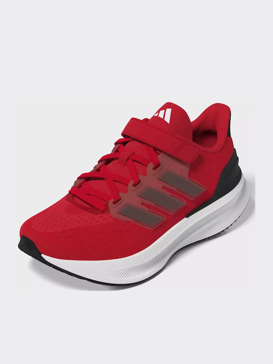 Ultrarun 5 El C Kids Sports Shoes Running with Hoop & Loop Closure Red