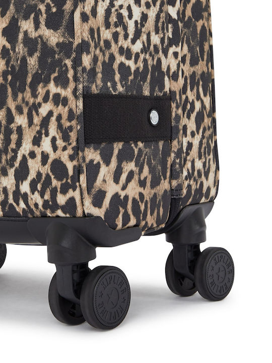 Kipling Spontaneous Koffer Kabine Wild Leopard mit 4 Räder Höhe 55cm