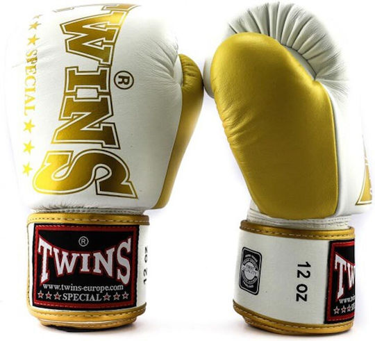 Twins Special Boxing Gloves for Match White