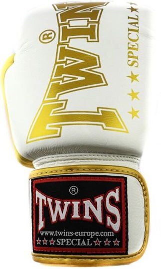 Twins Special Boxing Gloves for Match White
