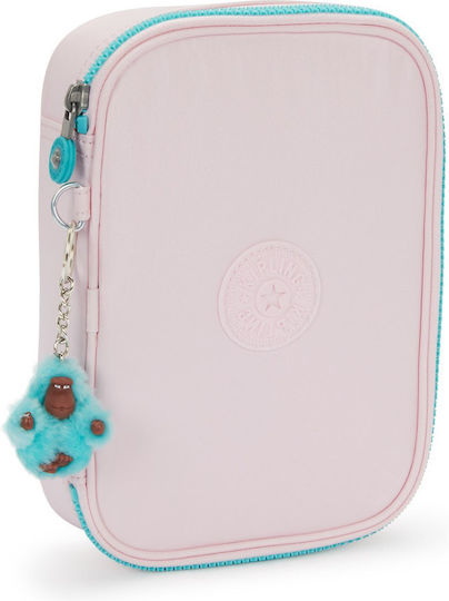 Kipling 100 Pens Pencil Case Pink