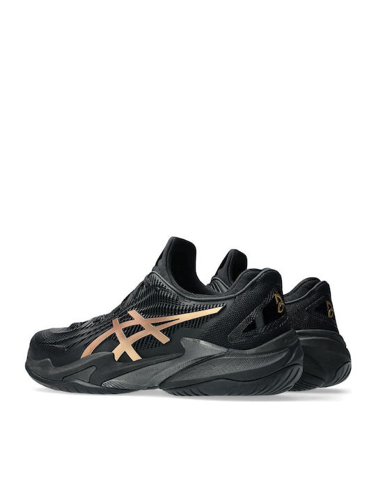 ASICS 3 Novak Мъжки Тенис обувки Всички съдилища Черен