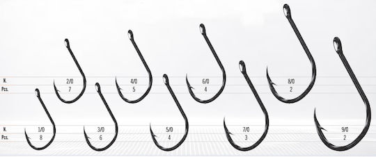Yuki Bx40 Fishing Hooks No5/0