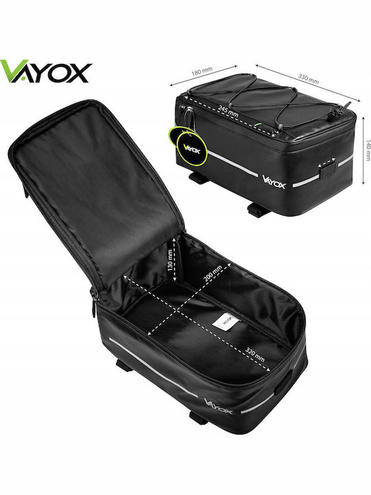 Vayox Gepäckträgertasche