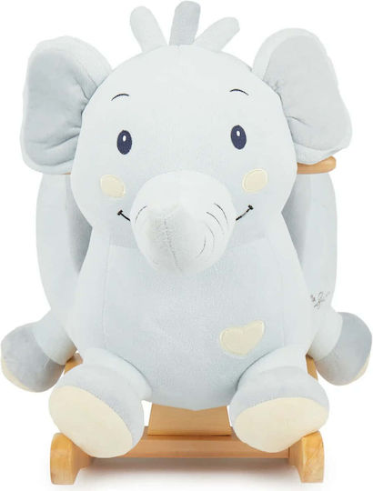 Bieco Schaukelndes Spielzeug Elefant für 9+ Monate Blau