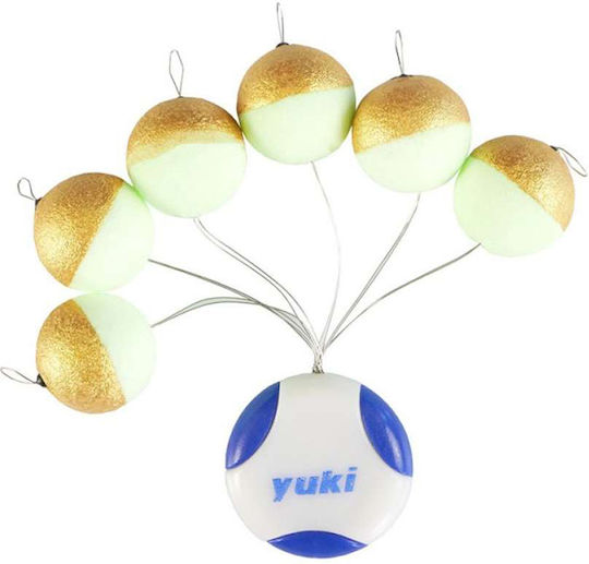 Φλοτεράκια Yuki Round Floating Beads Stopper Pfy-r05