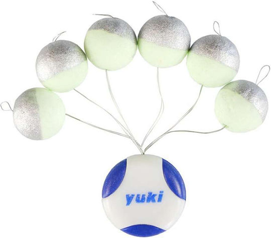 Φλοτεράκια Yuki Round Floating Beads Stopper Pfy-r05