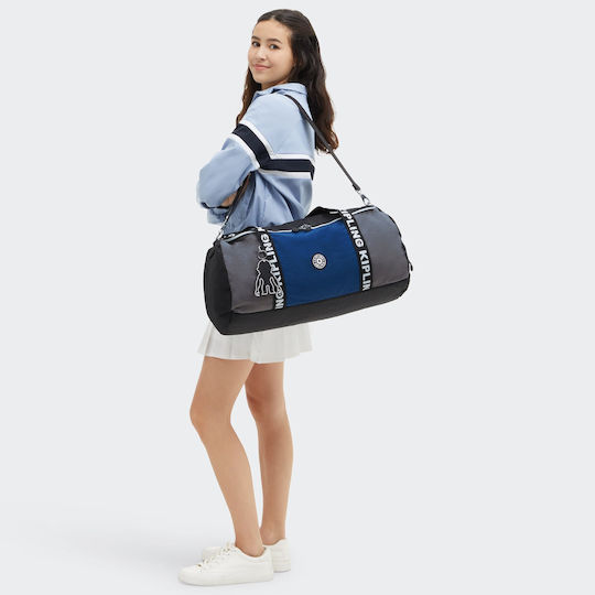 Kipling Argus Σακ Βουαγιάζ Μπλε Υφασμάτινο