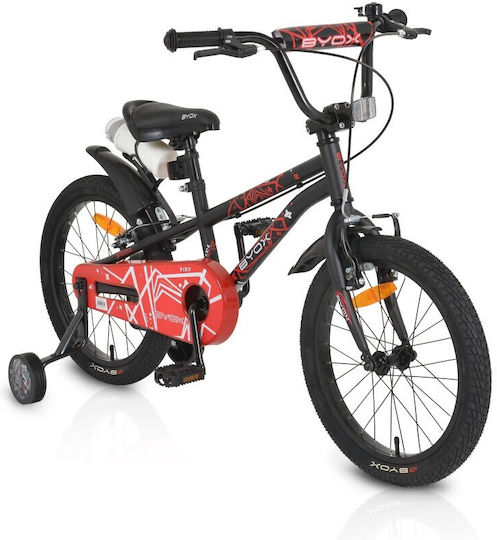 Byox Pixy 18" Kinder Fahrrad BMX Schwarz