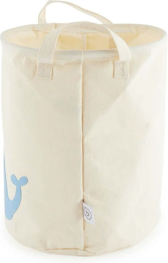 Bieco Children's Storage Basket made of Fabric Blue 31x31x40cm 1pcs