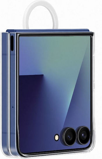 Samsung Книга Силиконов Прозрачен (Galaxy Flip7)