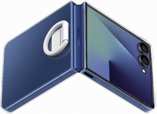 Samsung Книга Силиконов Прозрачен (Galaxy Flip7)