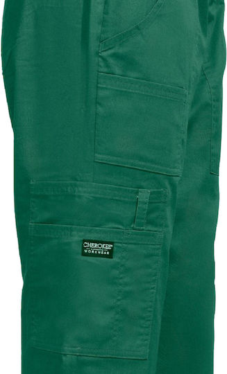 Cherokee WWE4005 Unisex Medizinische Hosen Grün