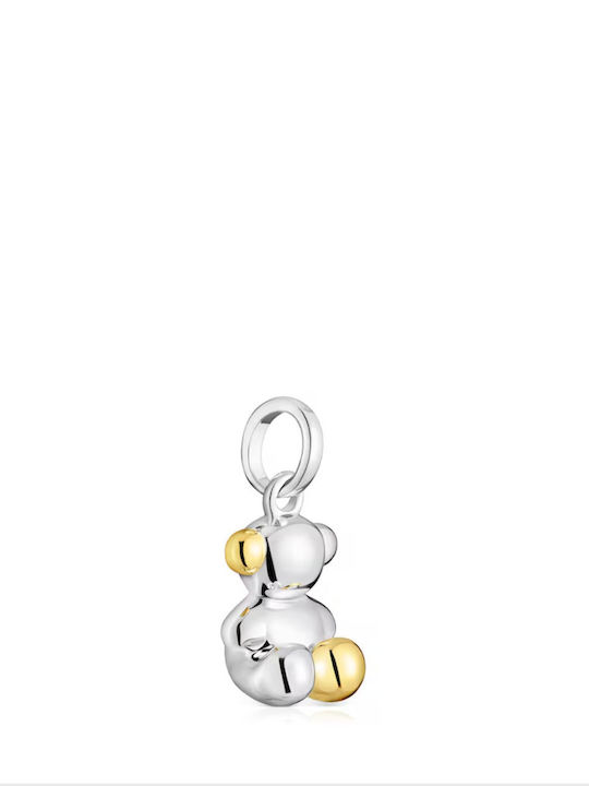 Tous Charm From Gold Plated Silver