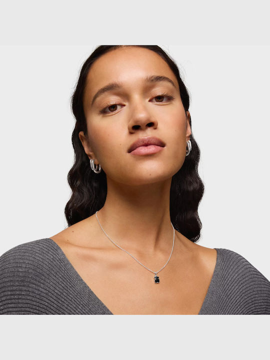 Tous Onyx Bear Choker από Ασήμι Μαύρο