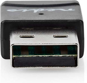 Nedis WSNWM610BK USB Network Adapter with Wireless Wi-Fi Connection 600Mbps